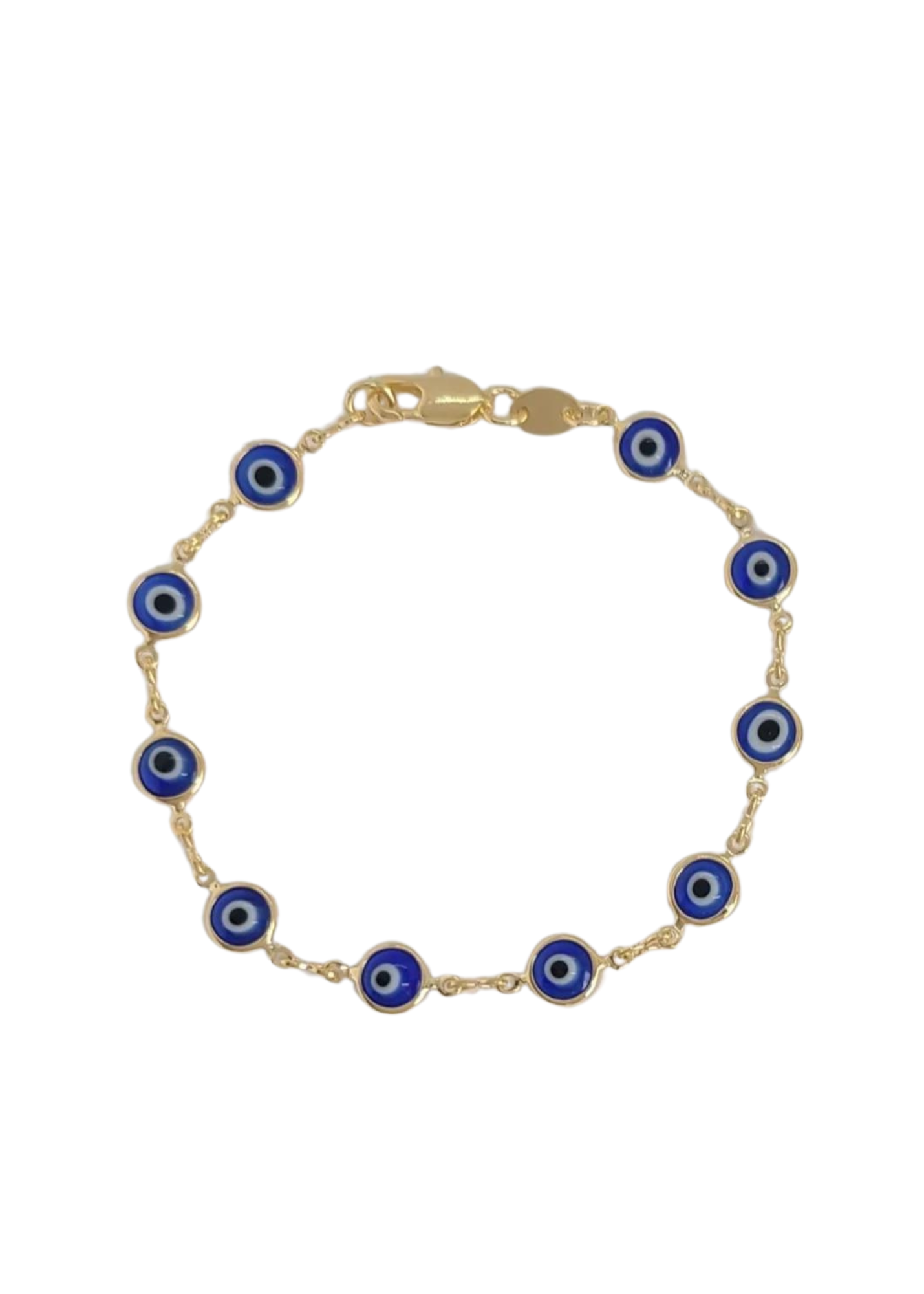 18K Evil Eye Bracelet-630 ACCESSORIES - BRACELET-FORMAL SOCIETY