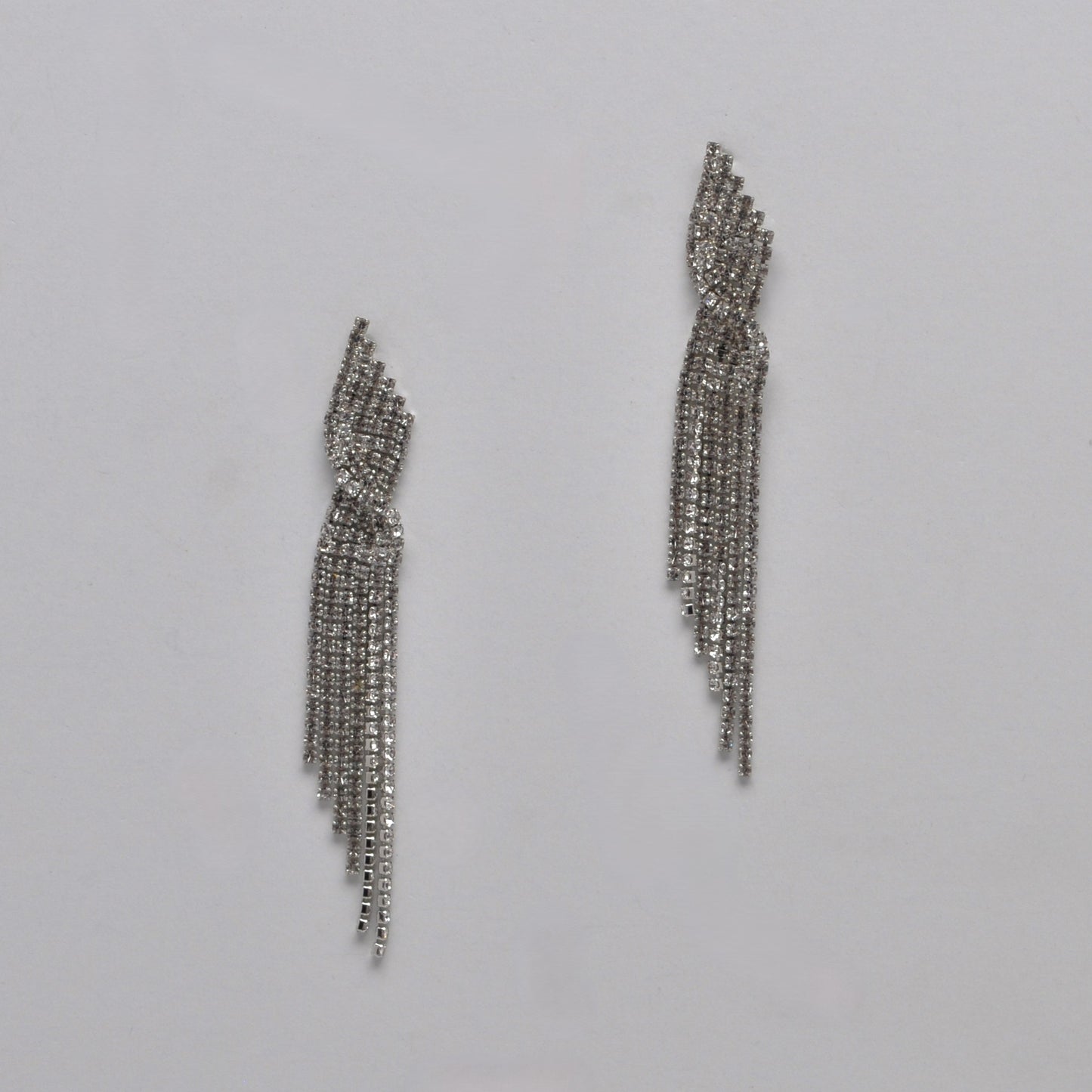 Silver Tassel Earring