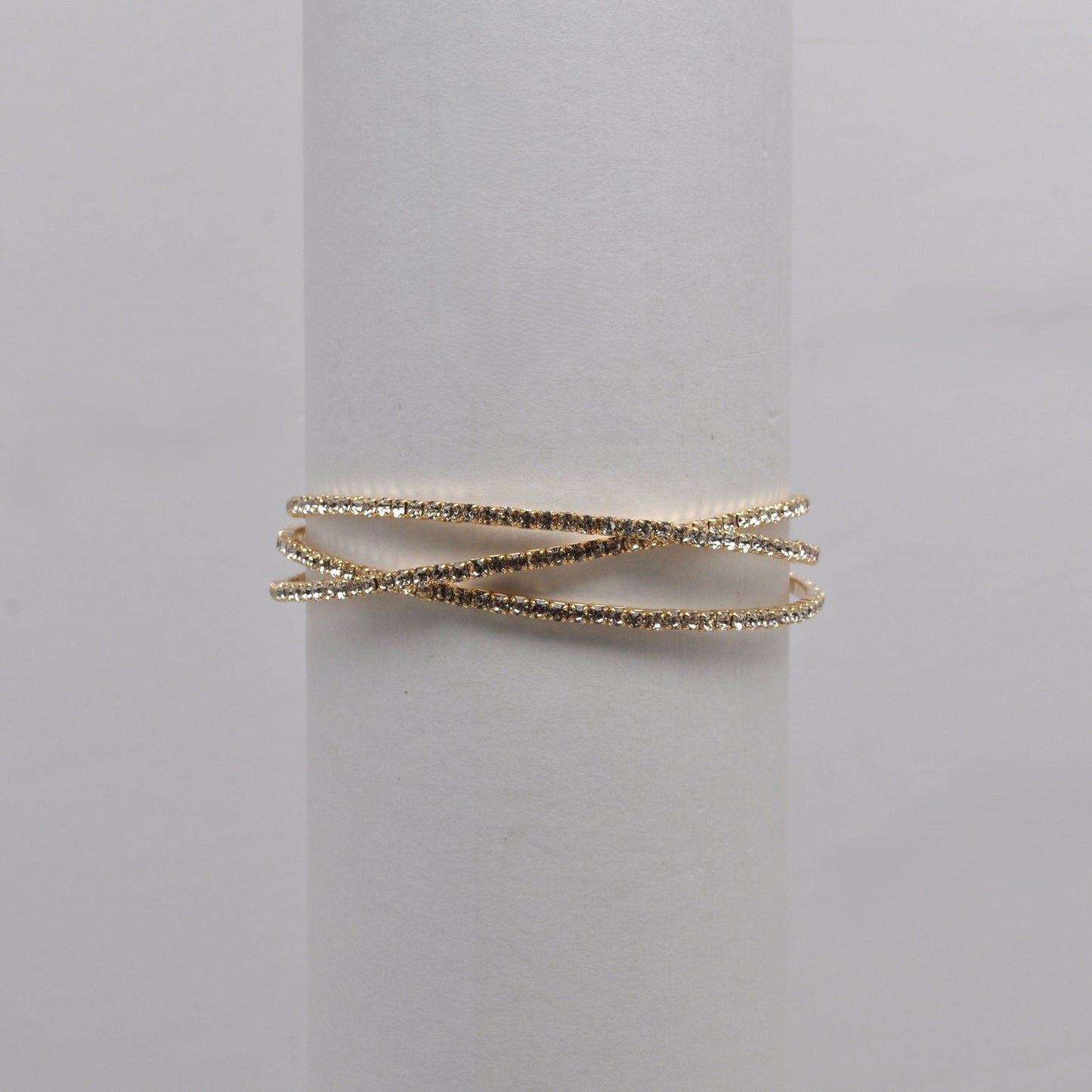Crossover Crystal Bracelet