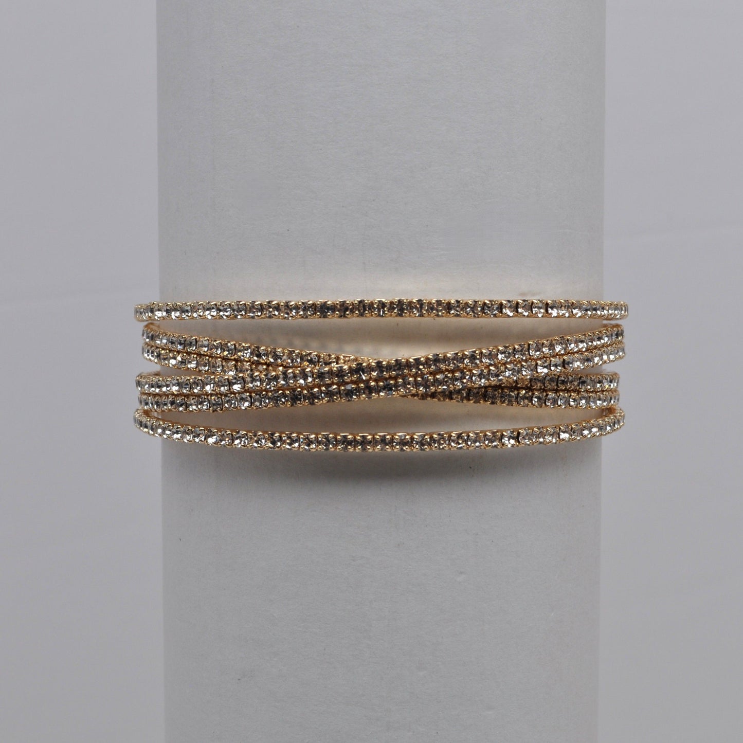 Crossover Cuff Bracelet