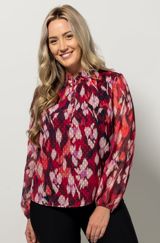 KLOE PUFF SLEEVE BLOUSE