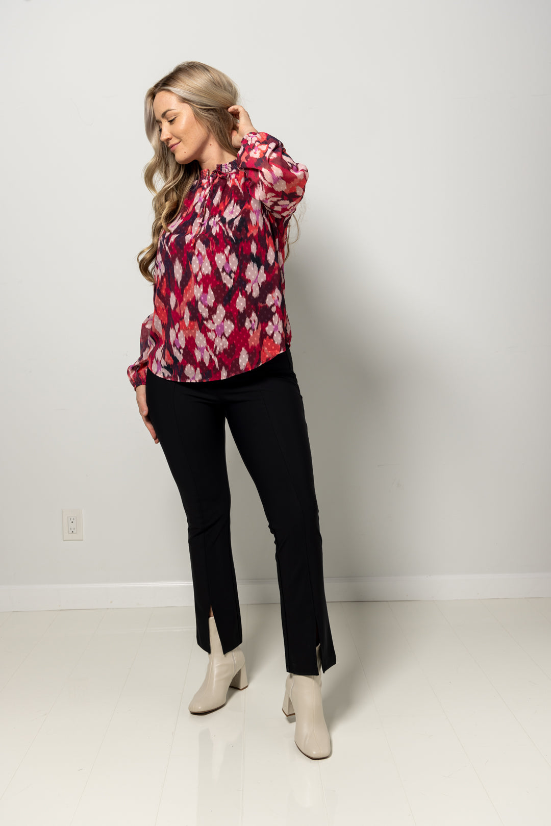 KLOE PUFF SLEEVE BLOUSE