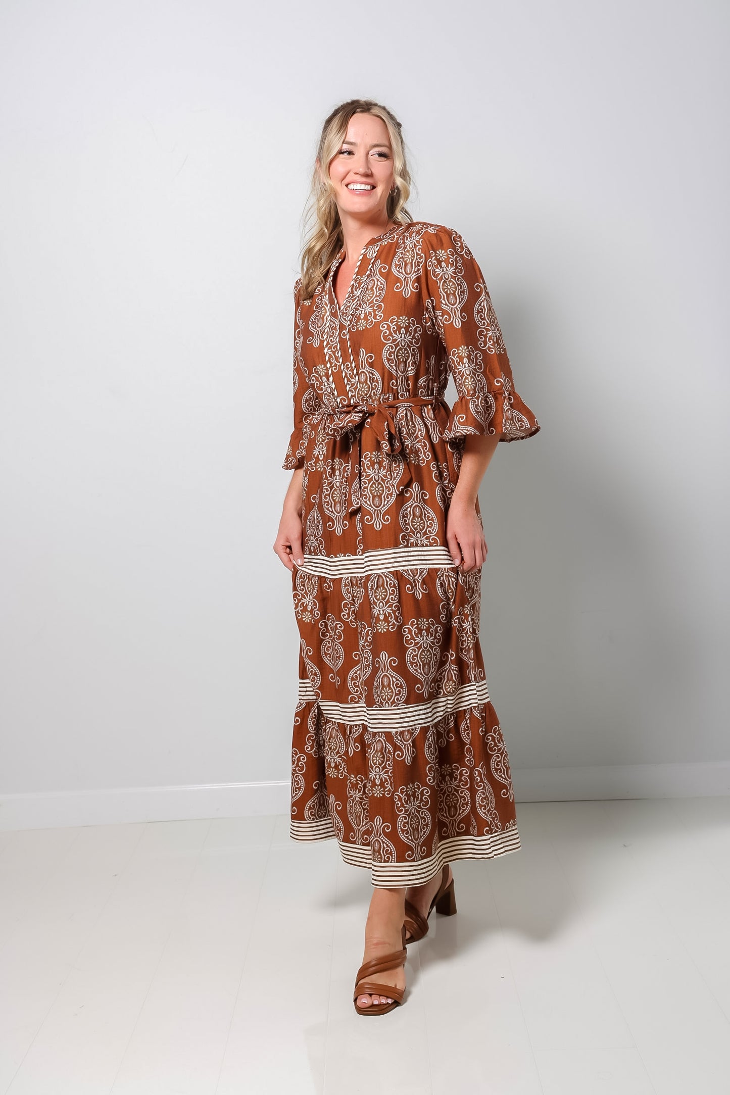 Tiered Maxi Dress