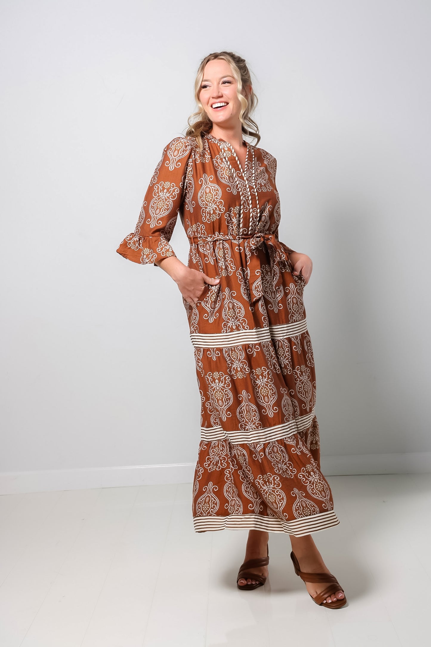 Tiered Maxi Dress