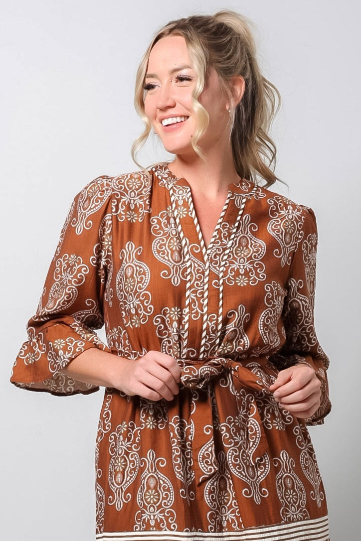 Tiered Maxi Dress