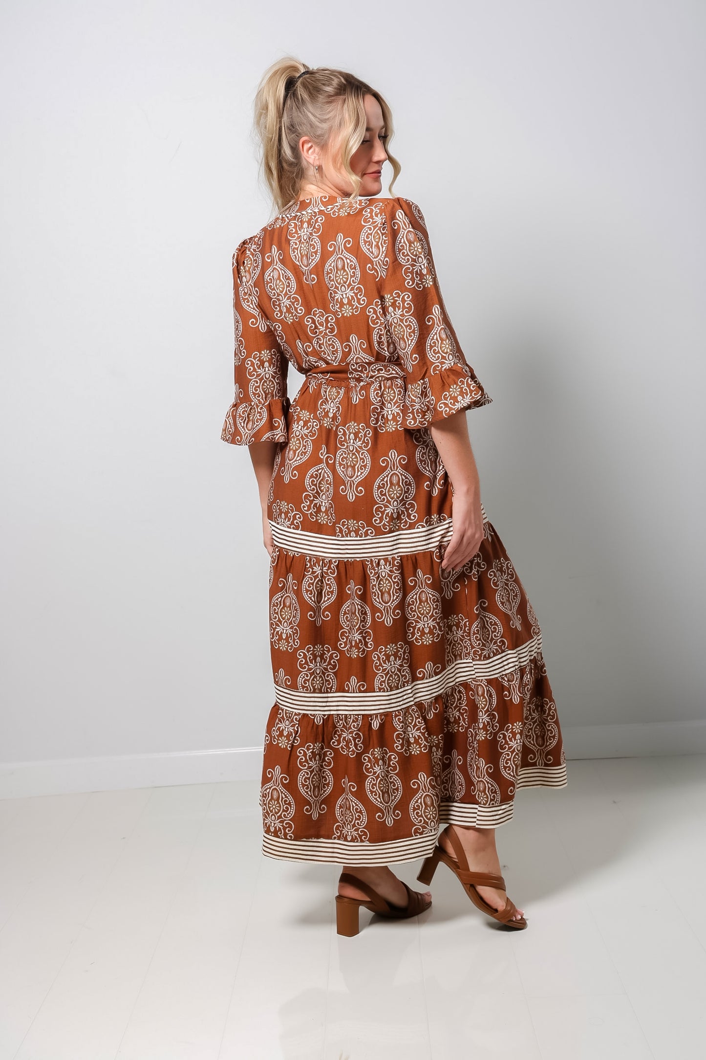 Tiered Maxi Dress