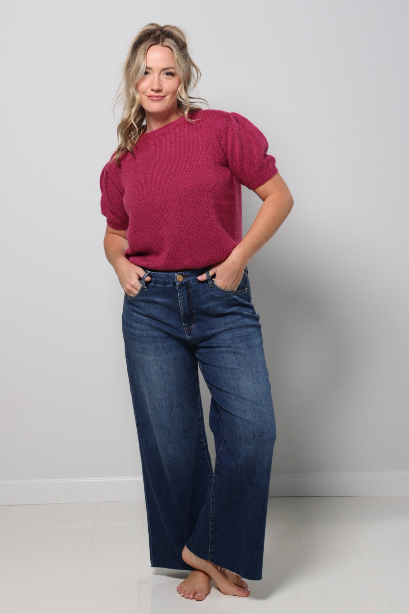 Liliana Fluffy Puff Knit
