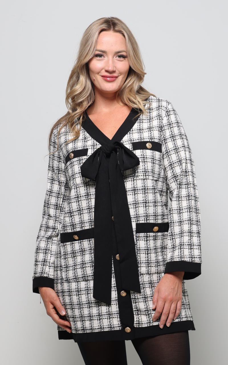 Bow Jacket Dress