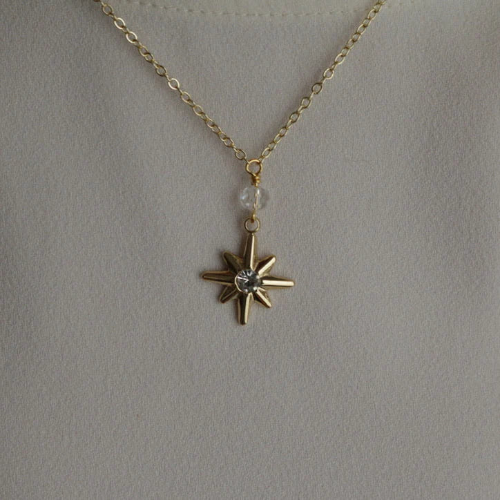 Bursting Star Necklace