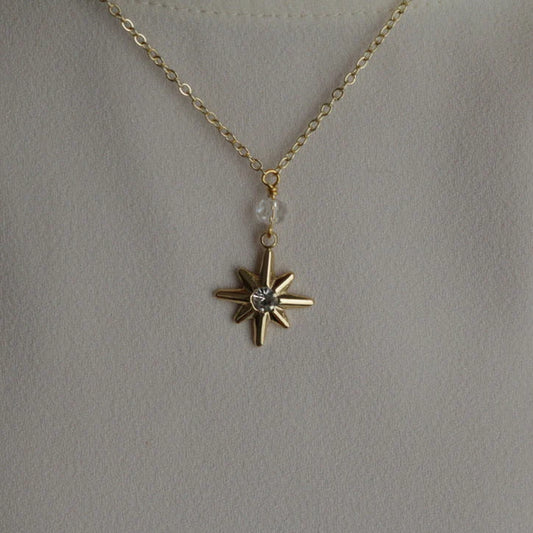 Bursting Star Necklace