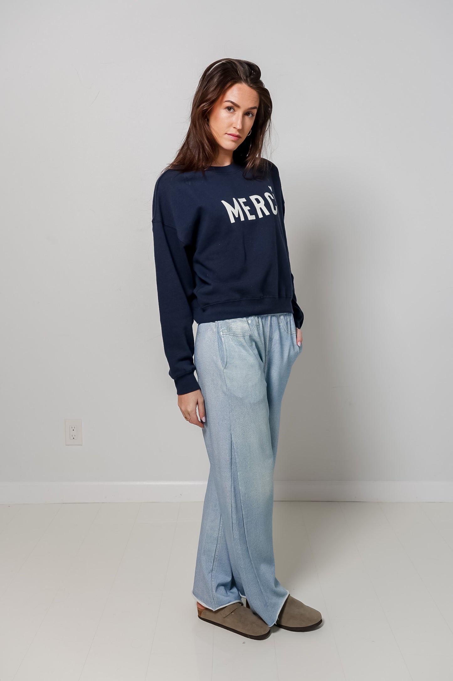 First Date Sweatshirt Merci-300 RTW TOP - SWEATSHIRT-FORMAL SOCIETY