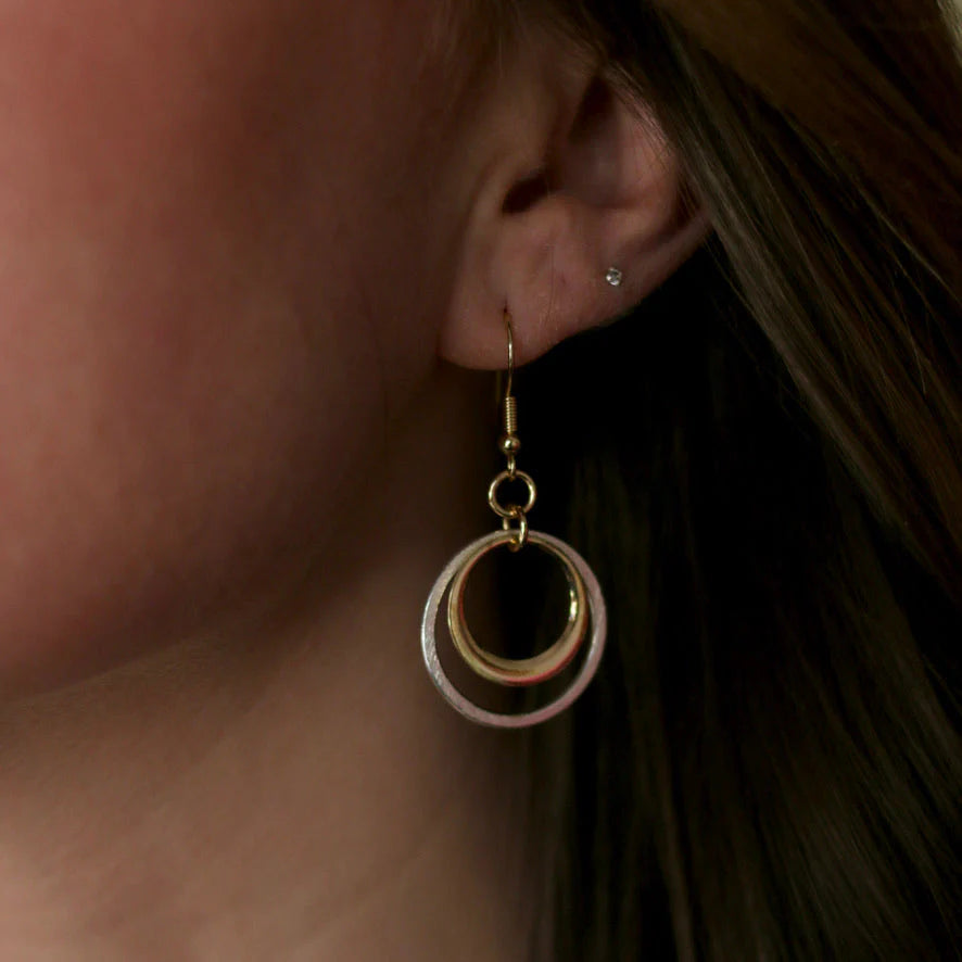 Full Circle Earrings-610 ACCESSORIES - EARRING-FORMAL SOCIETY