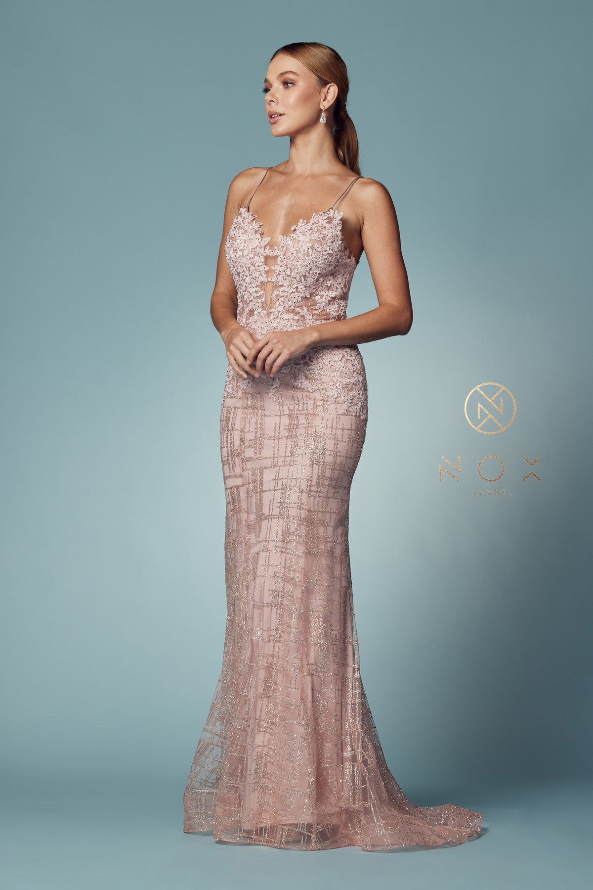 GLITTER PROM GOWN-999 FORMAL - PROM-FORMAL SOCIETY
