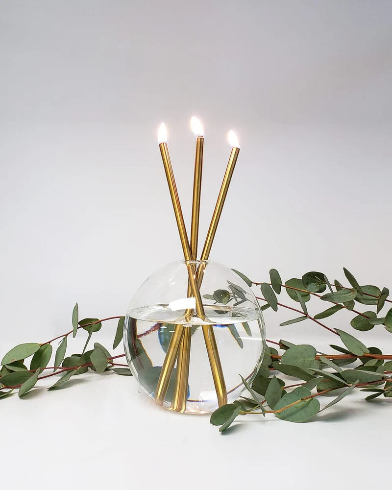 Neva Clear Candle Holder