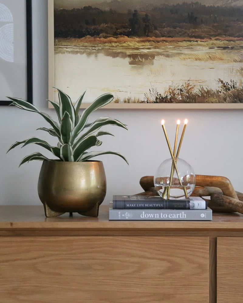 Neva Clear Candle Holder