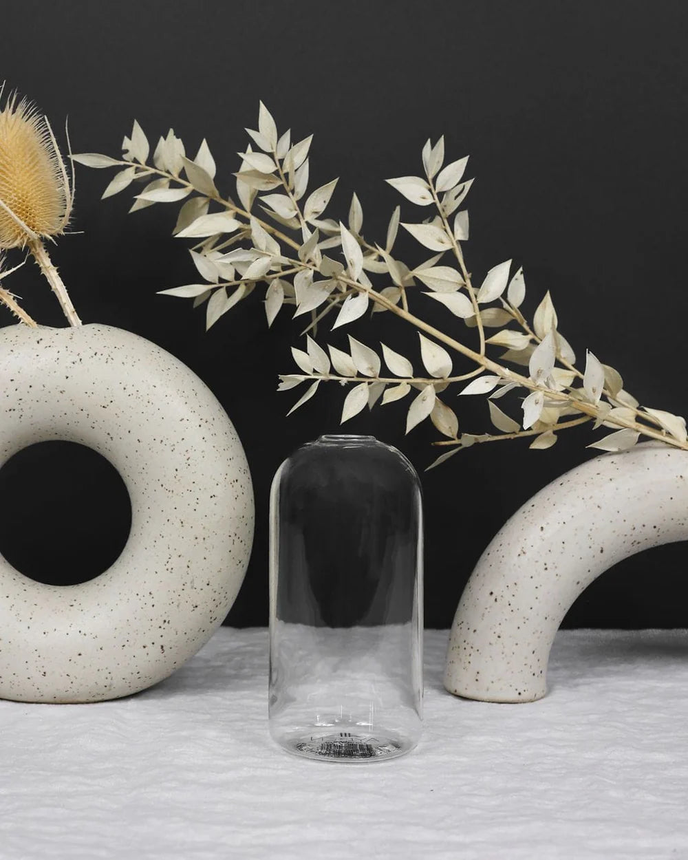 Wylie  Clear Candle Holder