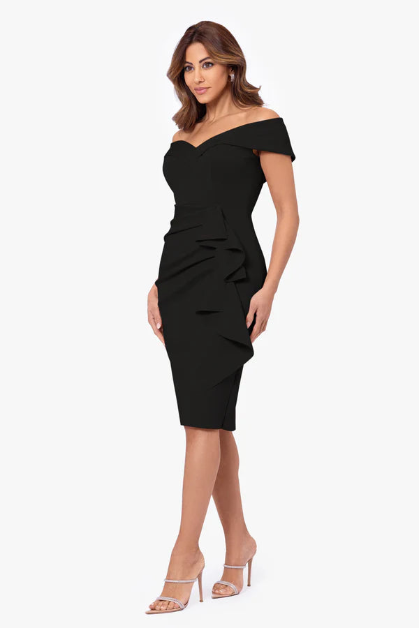 Jessie Off Shoulder Dress-100 FORMAL DRESS - MINI-FORMAL SOCIETY