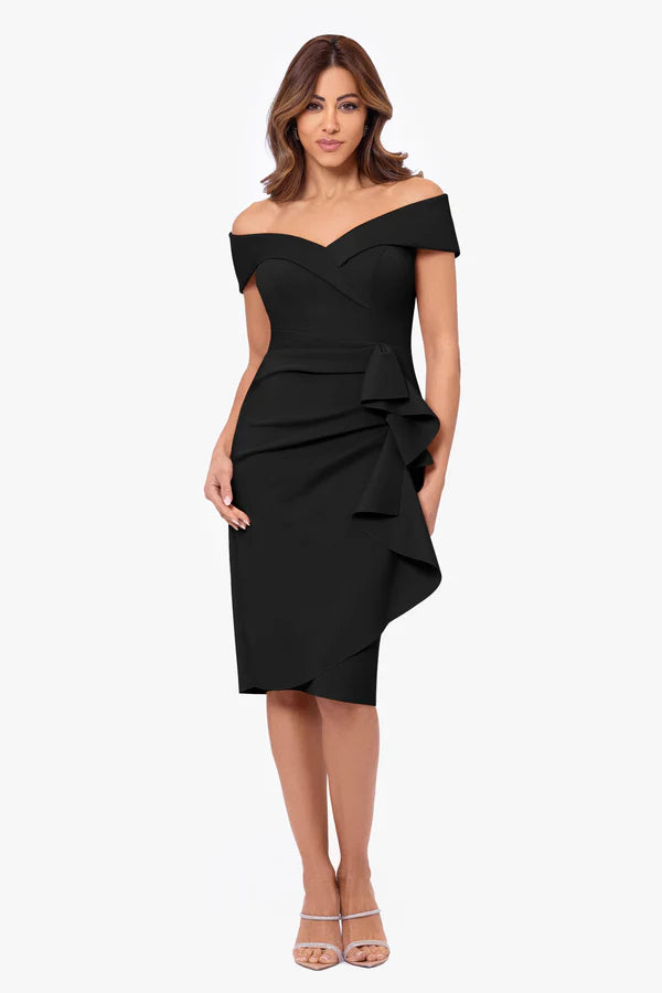Jessie Off Shoulder Dress-100 FORMAL DRESS - MINI-FORMAL SOCIETY