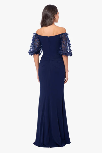 Jodi Floral Sleeve Dress-100 FORMAL DRESS - MAXI-FORMAL SOCIETY