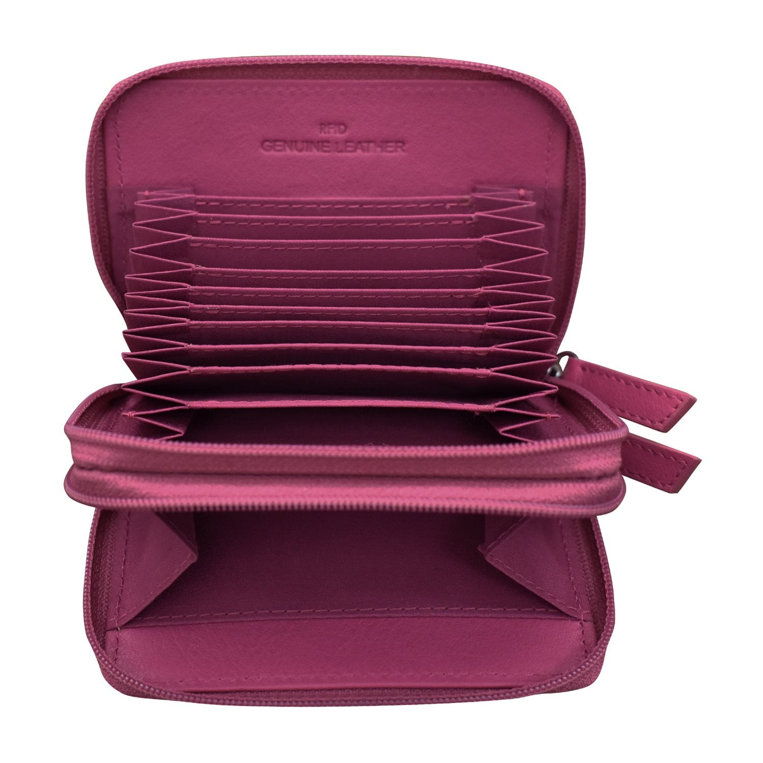 Leather Accordion Credit Card Holder-510 ACCESSORIES - WALLET-FORMAL SOCIETY