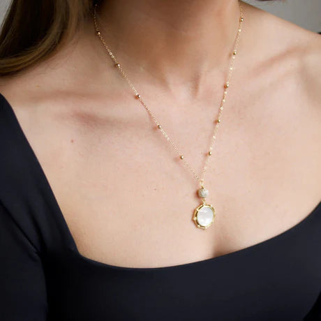 Regal Necklace-620 ACCESSORIES - NECKLACE-FORMAL SOCIETY