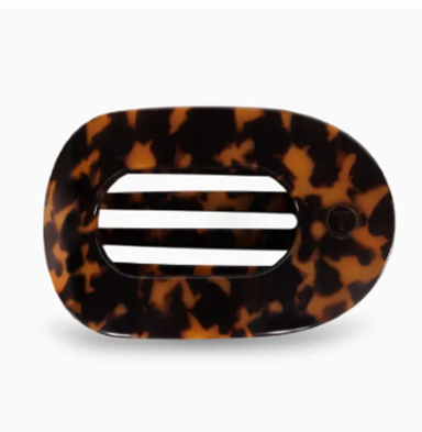 Round Flat | Tortoise Hair Clip