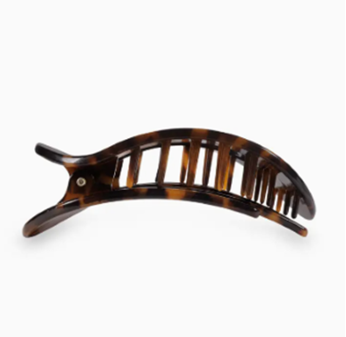Round Flat | Tortoise Hair Clip