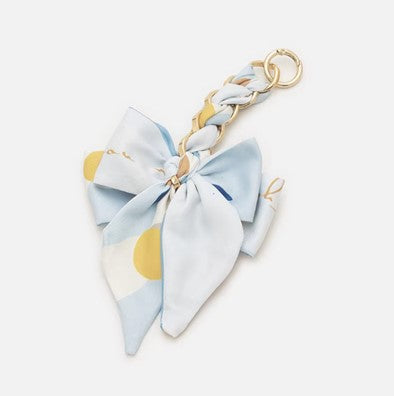 Handbag Bow Scarf Keychain