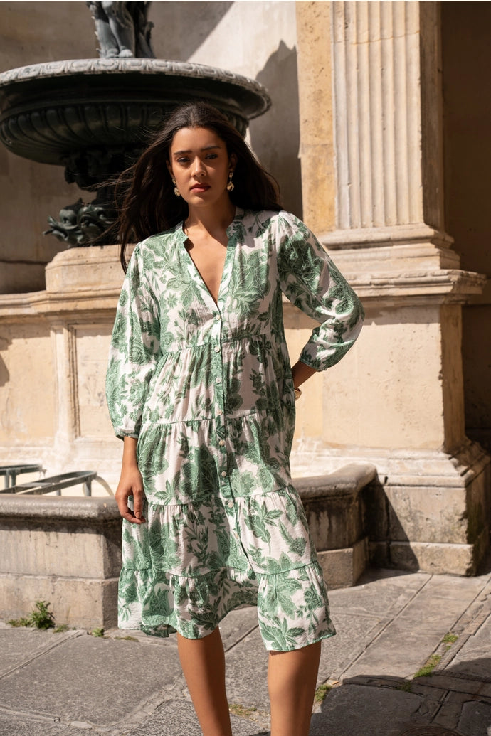 Sienna Shirt Midi Dress