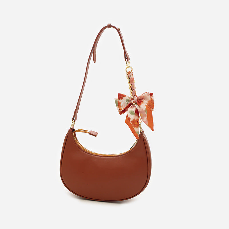 Handbag Bow Scarf Keychain