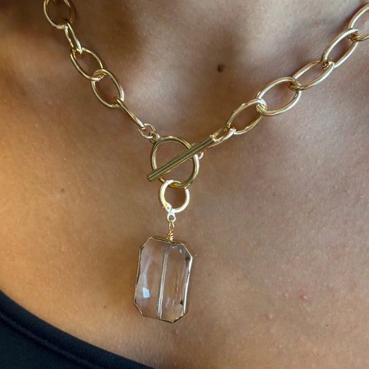 Socialite Crystal Necklace-620 ACCESSORIES - NECKLACE-FORMAL SOCIETY