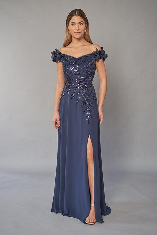 Special Order: Glamorous Sequin Lace and Chiffon A-line Gown - K268066-999 FORMAL - MOB-FORMAL SOCIETY