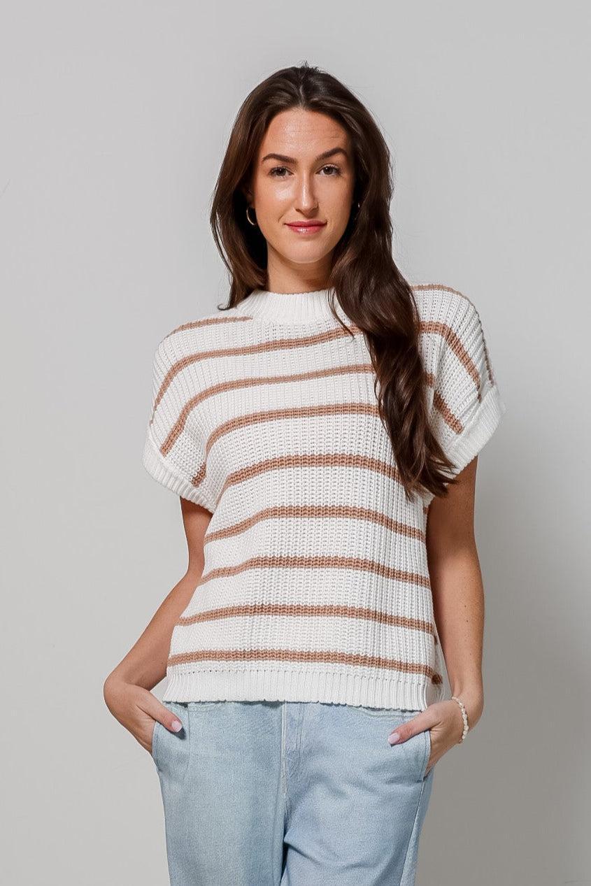 Striped Spring Sweater-340 RTW TOP - SWEATER-FORMAL SOCIETY