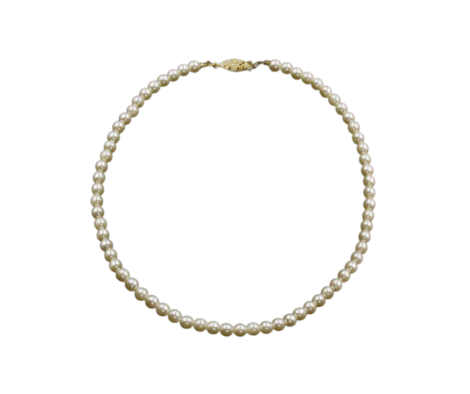 6mm Pearl Necklace