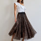 Aria Leopard Print Tulle Skirt