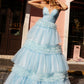 Lavender Tiered Ballgown
