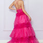 Lavender Tiered Ballgown