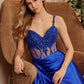 Bellamy Satin Corset Prom Dress