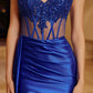 Bellamy Satin Corset Prom Dress