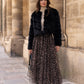 Aria Leopard Print Tulle Skirt