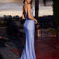 Odessa Stretch Satin Prom Dress