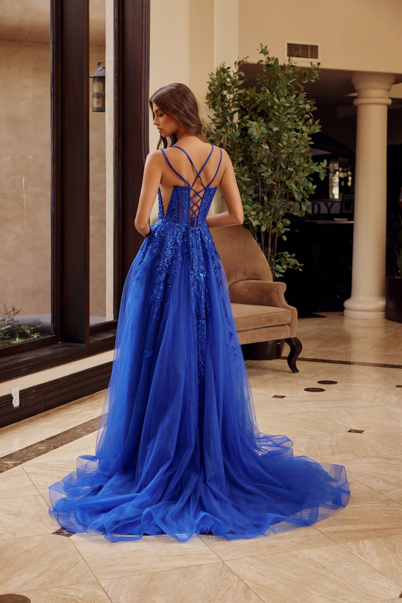 Fit and Flare Prom Dress with Sweetheart Neckline