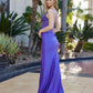 Stunning stretch jersey prom dress