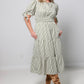 Striped Midi Dress