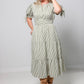 Striped Midi Dress