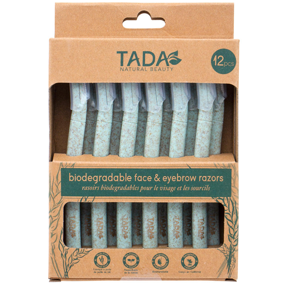 TADA Biodegradable Face & Eyebrow Razor