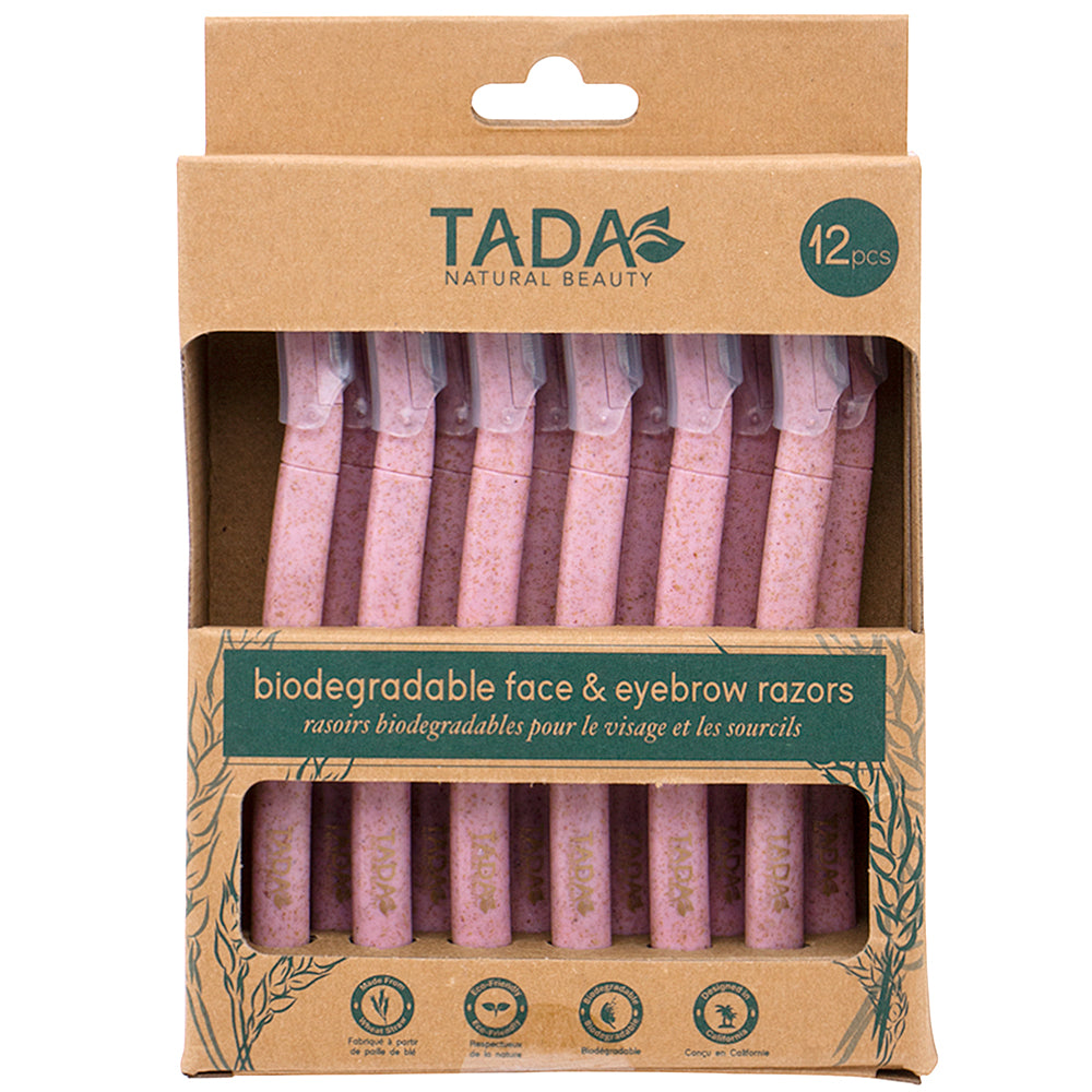 TADA Biodegradable Face & Eyebrow Razor