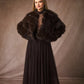 Copenhagen Faux Fur Cape Jacket