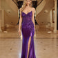 Strapless Prom Dress with Beaded Applique Bodice