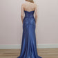 Sweetheart Neckline with Sequined Bodice